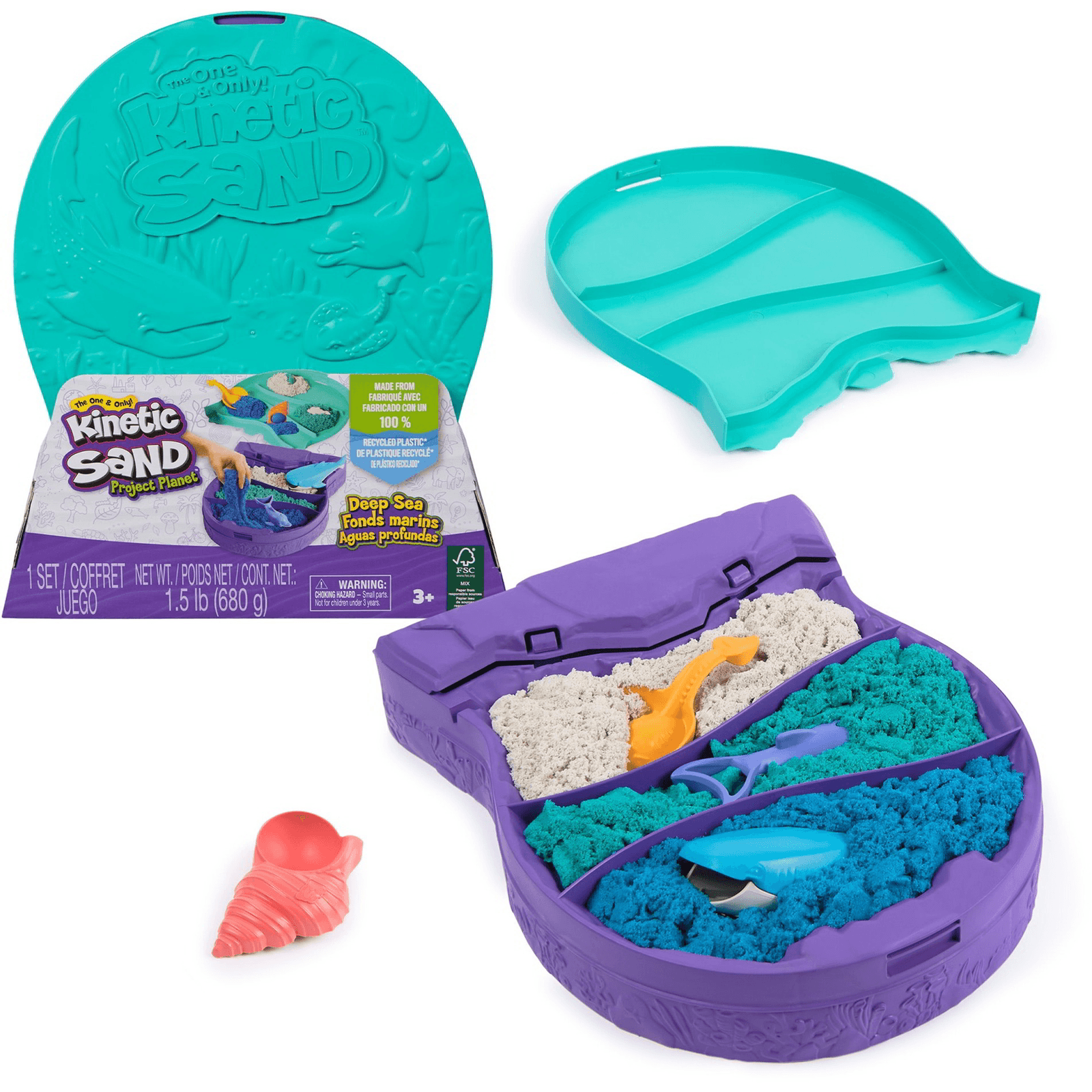 Kinetic Sand Project Planet Deep Sea