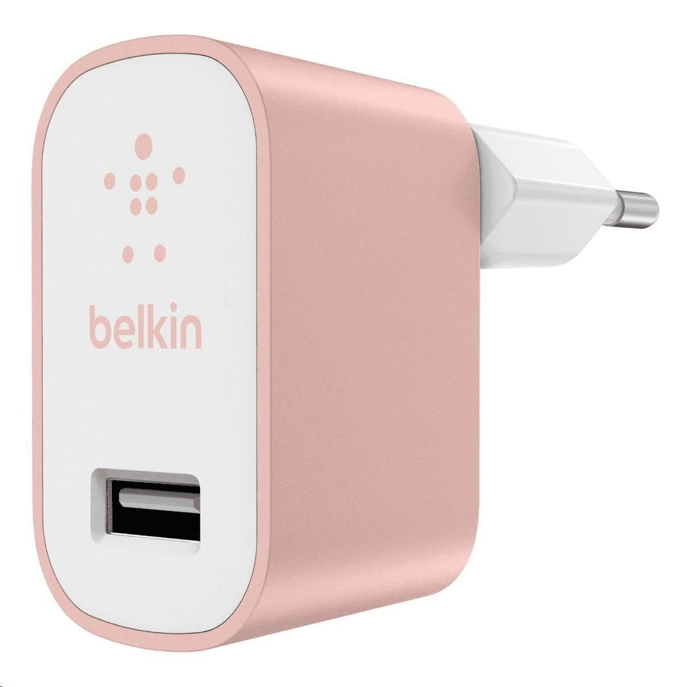 Belkin MIXIT Metallic Home Charger Univerzálne Ružová, Biela AC Auto, Vnútorný