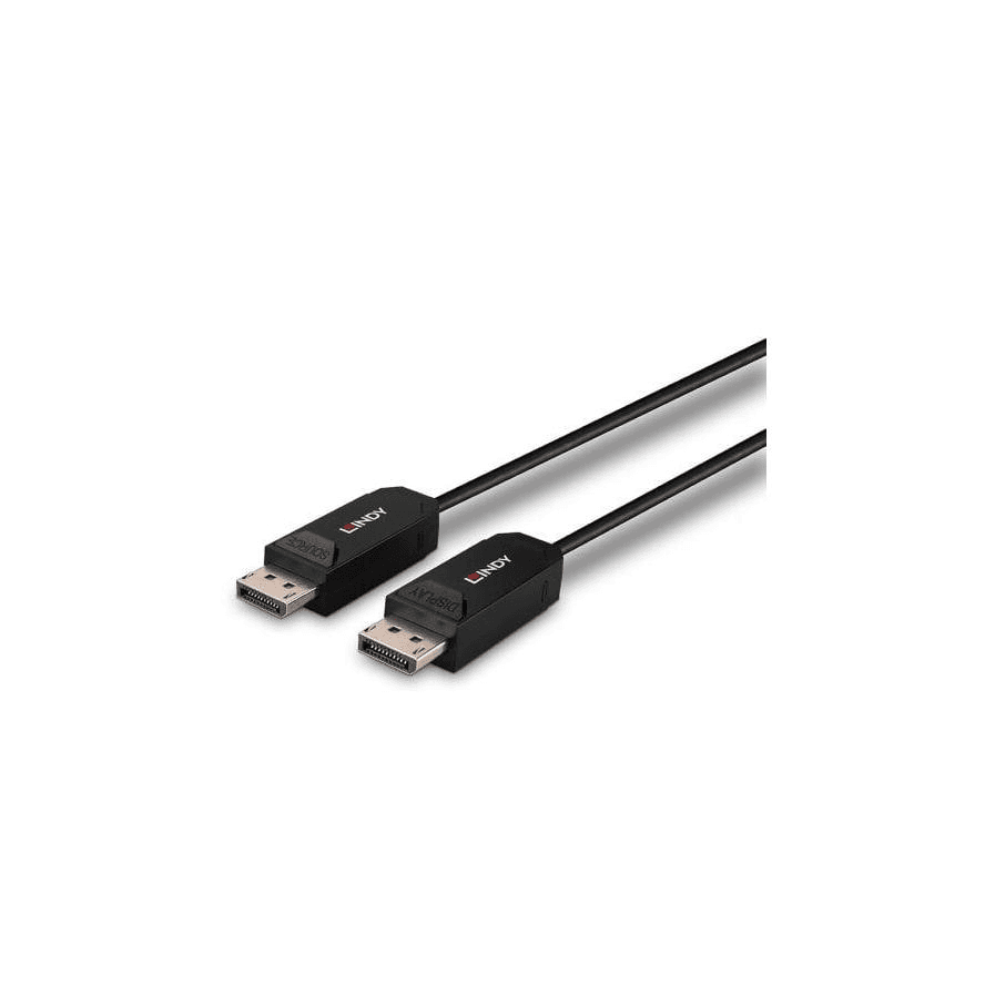 Lindy 38523 DisplayPort kábel 10 m Čierna
