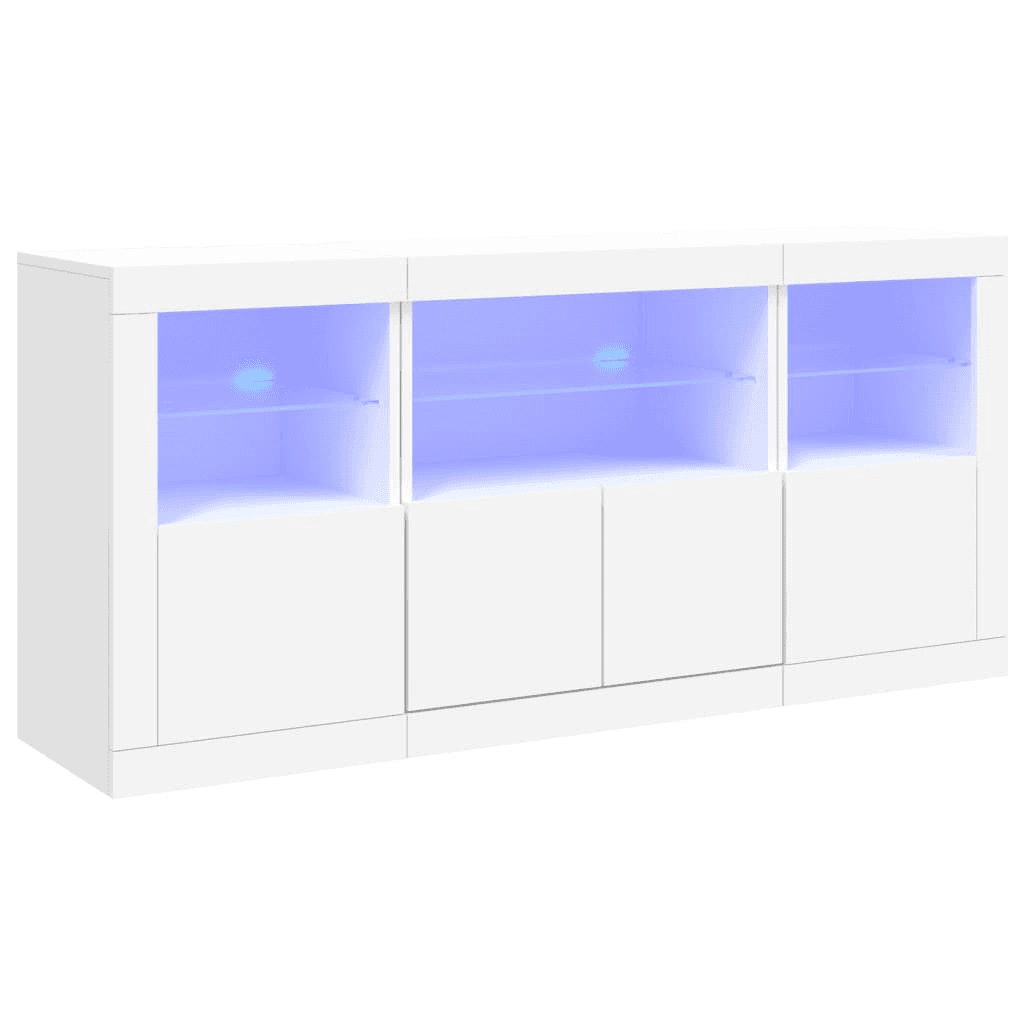 Komoda VidaXL 3209065 142,5 x 37 x 67cm biela