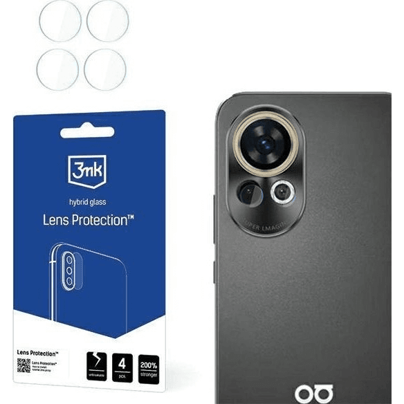 Hybridné sklo 3MK pre Huawei Nova 12 Pro, Nova 12 Ultra 4 ks