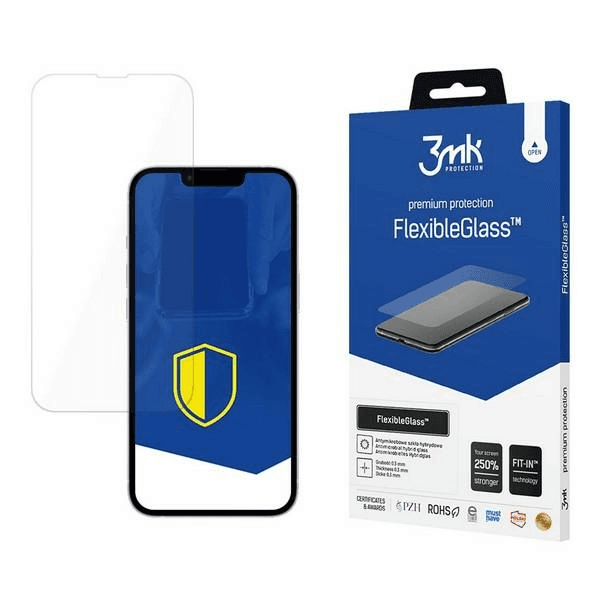 Hybridné ochranné sklo 3mk FlexibleGlass pre Apple iPhone 16E