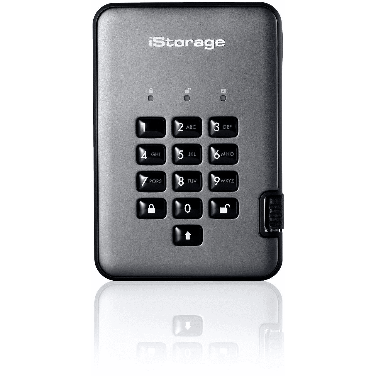 iStorage diskAshur PRO2 externý pevný disk 5 TB 5400 ot/min 2.5" USB Typ-A 3.2 Gen 1 (3.1 Gen 1) Čierna