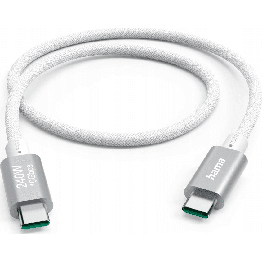 Hama Full-Featured USB kábel USB 3.2 Gen 2 (3.1 Gen 2) 1,5 m USB C Biela