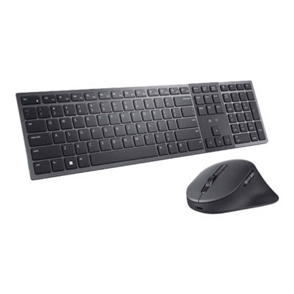 DELL KM900 klávesnica Obsahuje myš RF Wireless + Bluetooth QWERTY UK English Grafit