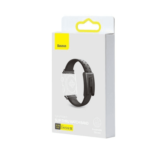 Remienok Baseus pre Apple Watch 3 38mm 40mm čierny