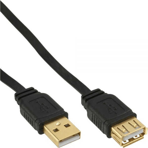 InLine 34620F USB kábel USB 2.0 2 m USB A Čierna