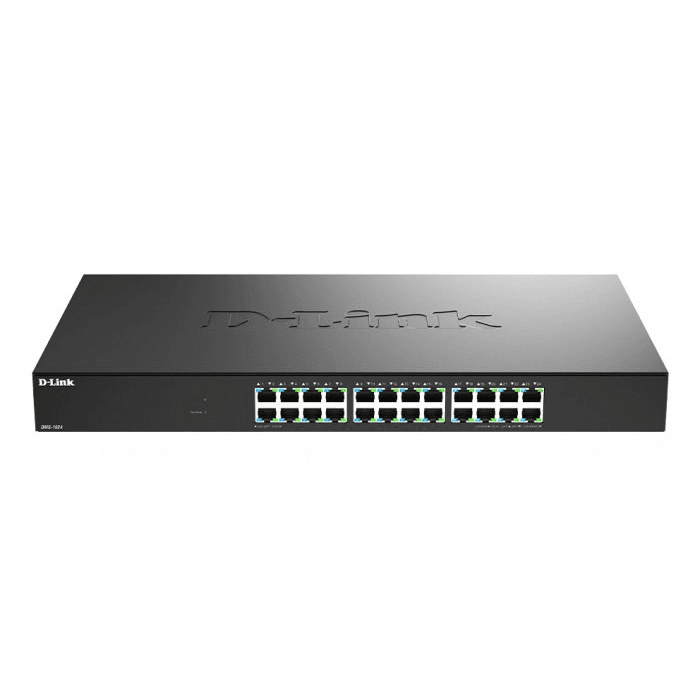 D-Link DMS-1024 Nespravované 2.5G Ethernet (100/1000/2500) Čierna