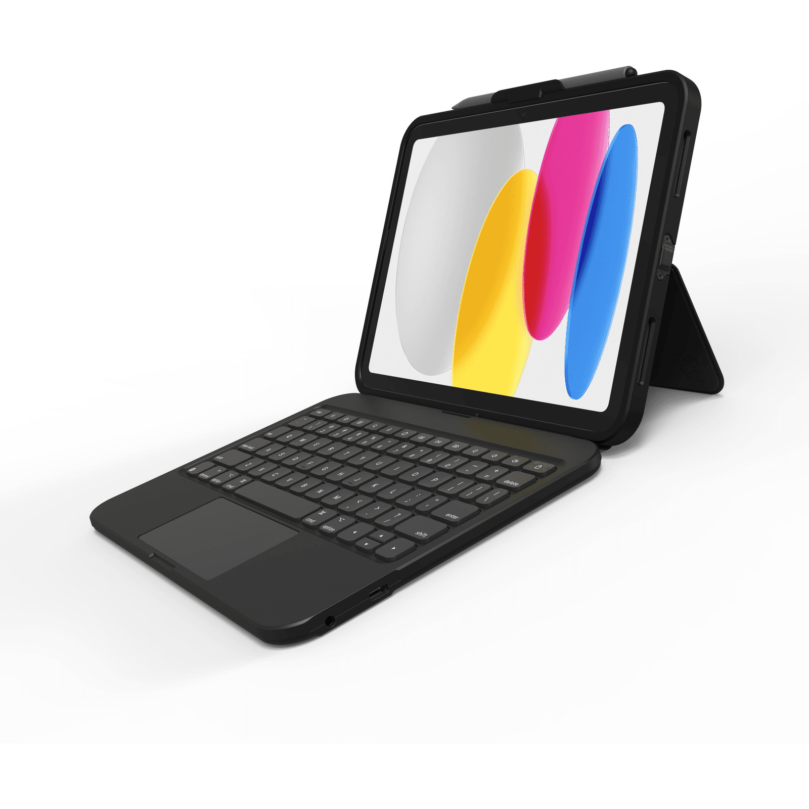 ZAGG Tough Keys QWERTZ Nemecký USB Typ-C Čierna