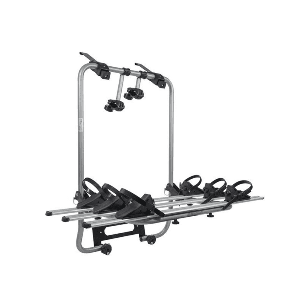 Nosič bicyklov na klapku Menabo Shadow T6 strieborný