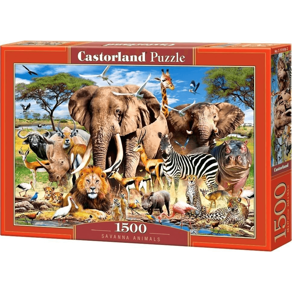 Castorland C-151950-2 puzzle 1500 kusov Zvieratá