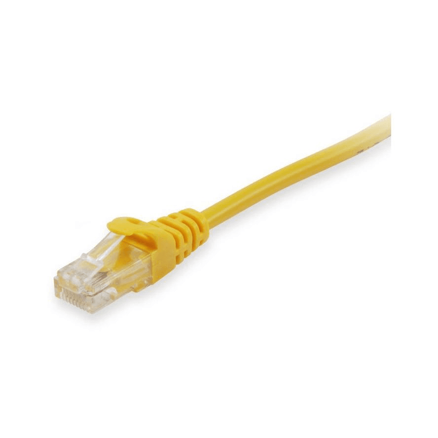 Equip 603061 sieťový kábel Žltá 0,5 m Cat6a U/UTP (UTP)