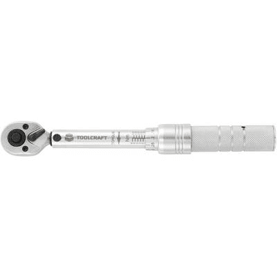Dynamometrický kľúč s račňou TOOLCRAFT 1/4 palca 6.3mm