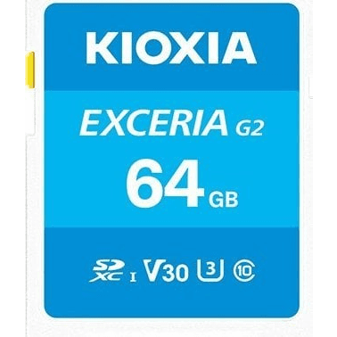Pamäťová karta KIOXIA 64GB SD Exceria gen2 UHS I U3