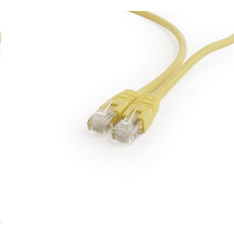 GEMBIRD patchcord kat 6 zaplavené koncovky 2 m žltý