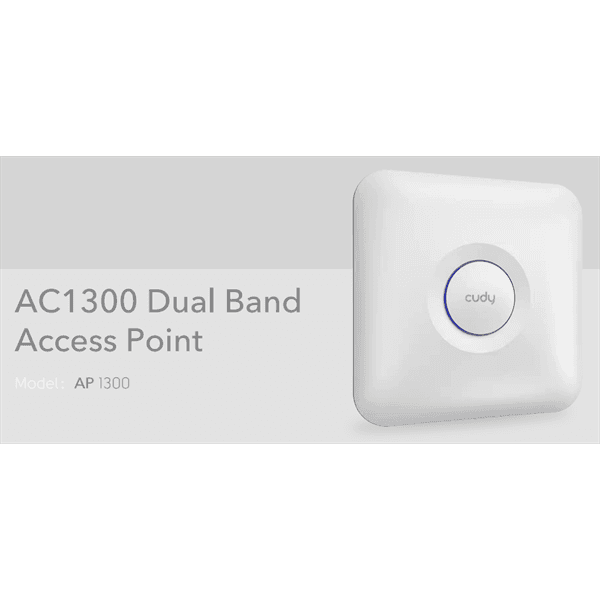 Prístupový bod, opakovač Cudy AP1300 802.11ax (Wi-Fi 6)