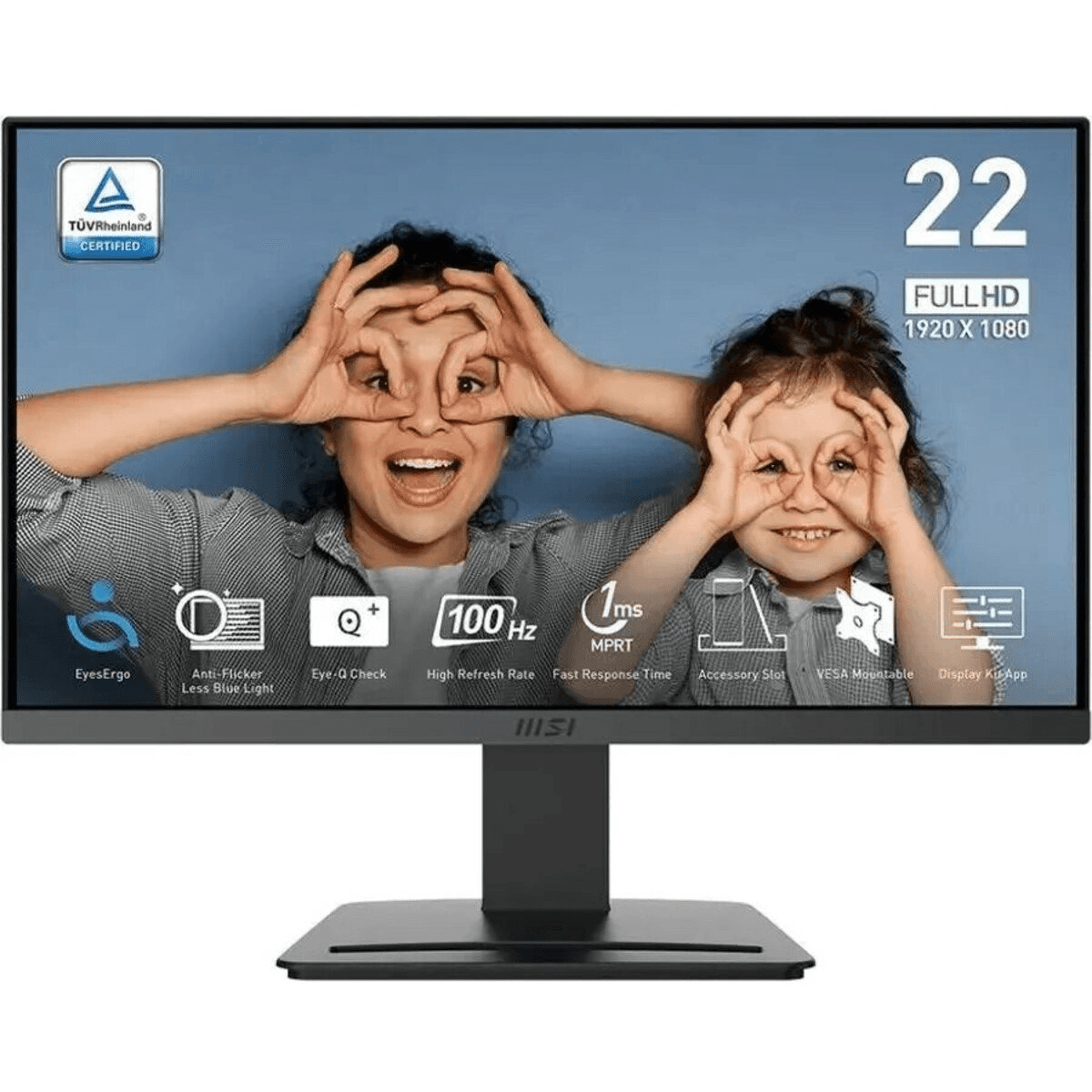 LED Monitor MSI PRO MP223 E2 21,45" 1920 x 1080 px VA