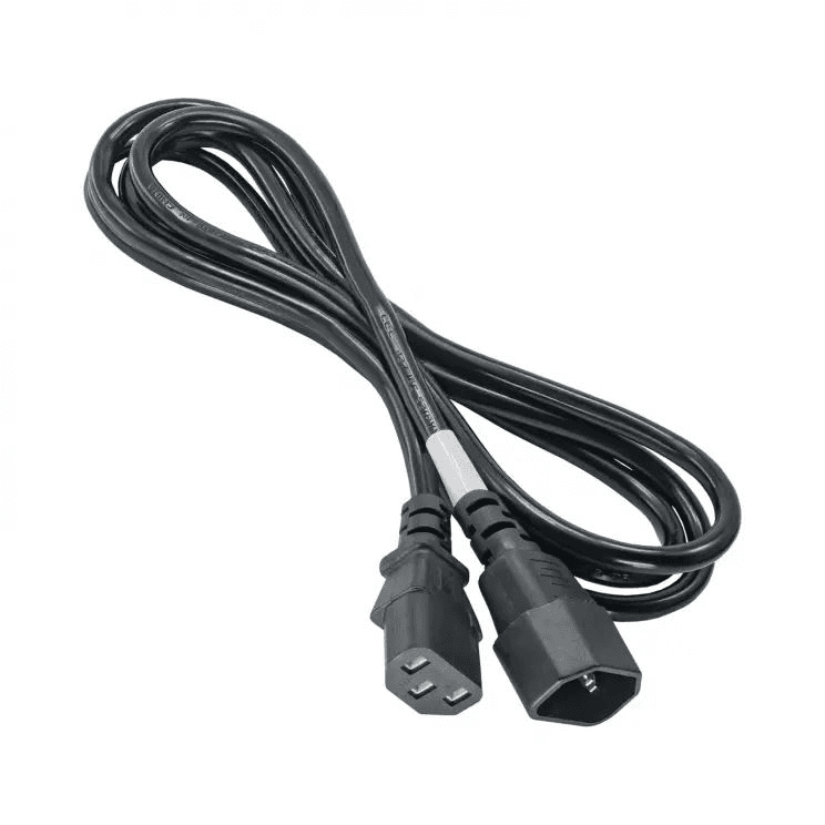 Predlžovací prívodný kábel Akyga AK-PC-03A IEC C13/C14 250V/50Hz 10A