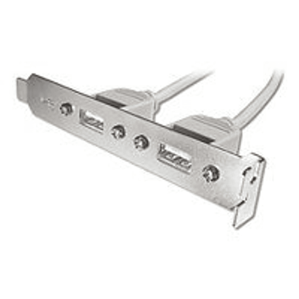 Digitus USB 2.0 HighSpeed kábel na záslepke, 2xIDC (5pin) / 2xUSB A M/F,