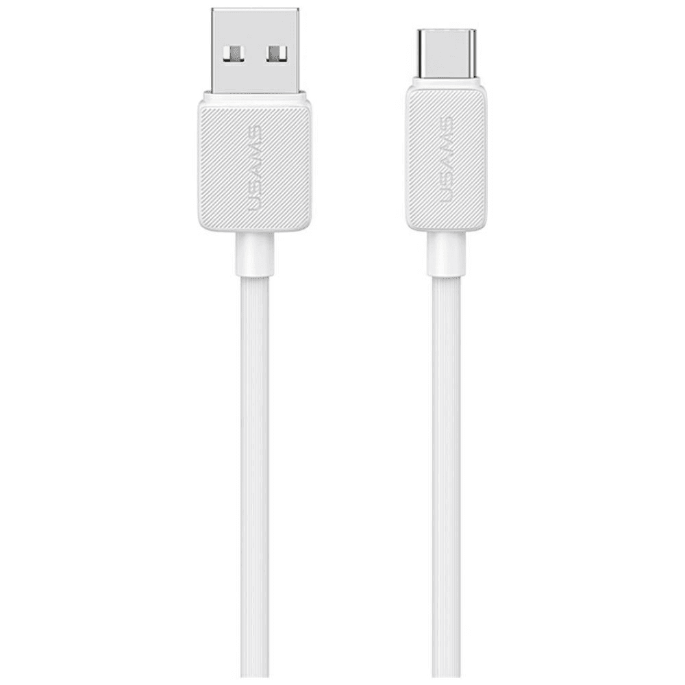 Kábel Usams USB - USB typ C 2 m biely