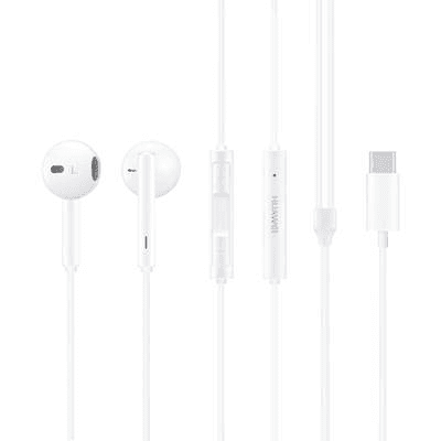 Originálne slúchadlá do uší Huawei CM33 White USB TYP C Farba Biela