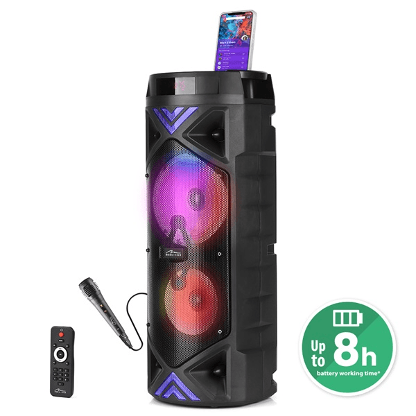Prenosný Bluetooth 5.0 reproduktor Media-Tech FUNBOX KEG PRO MT3182 50W