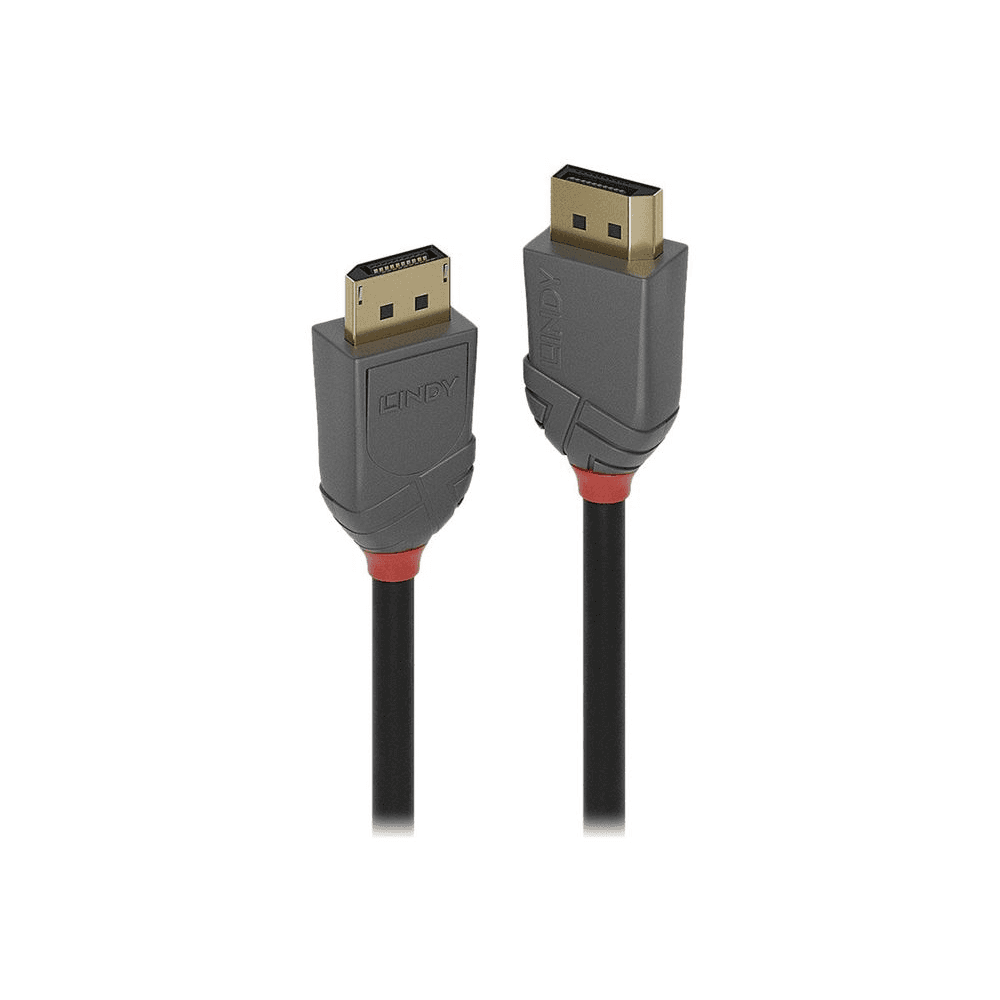 Lindy 36480 DisplayPort kábel 0,5 m Čierna