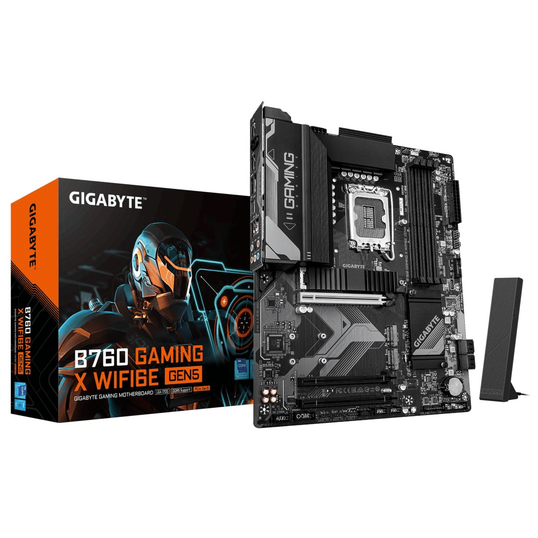 GIGABYTE B760 GAMING X WIFI6E GEN5 Intel B760 LGA 1700 ATX