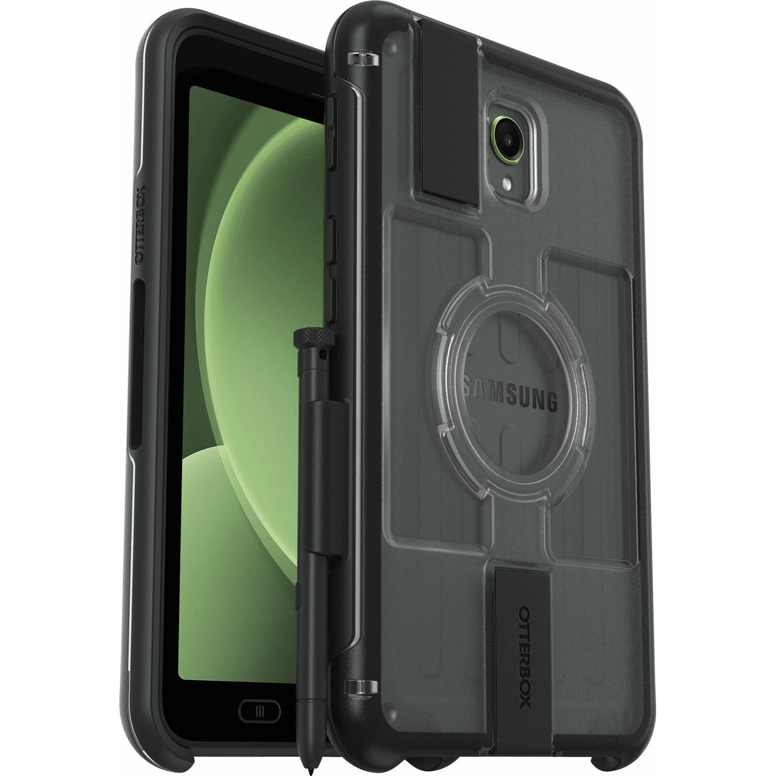 Obal OtterBox Universe pre Samsung Galaxy Tab Active5 - priehľadný/čierny