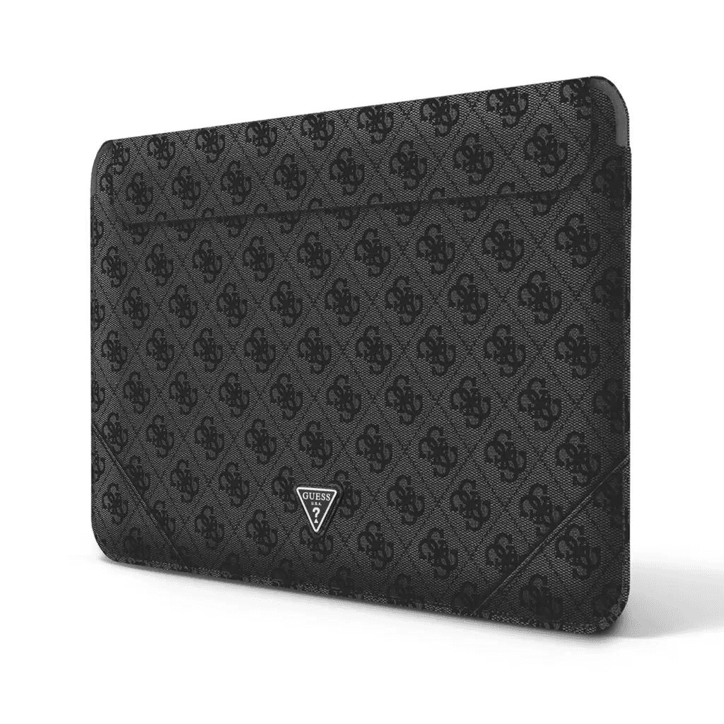 Guess Sleeve GUCS14P4TK 14" čierno/čierne logo 4G Uptown Triangle
