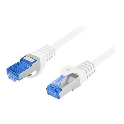 Patchcord S/FTP 6a Lanberg RJ45 / RJ45 3 m biela