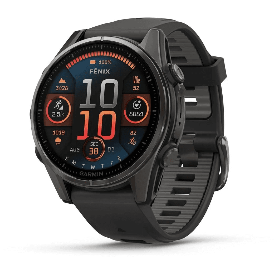 Smart hodinky Garmin Fenix 8 43 mm AMOLED Sapphire Carbon čierne