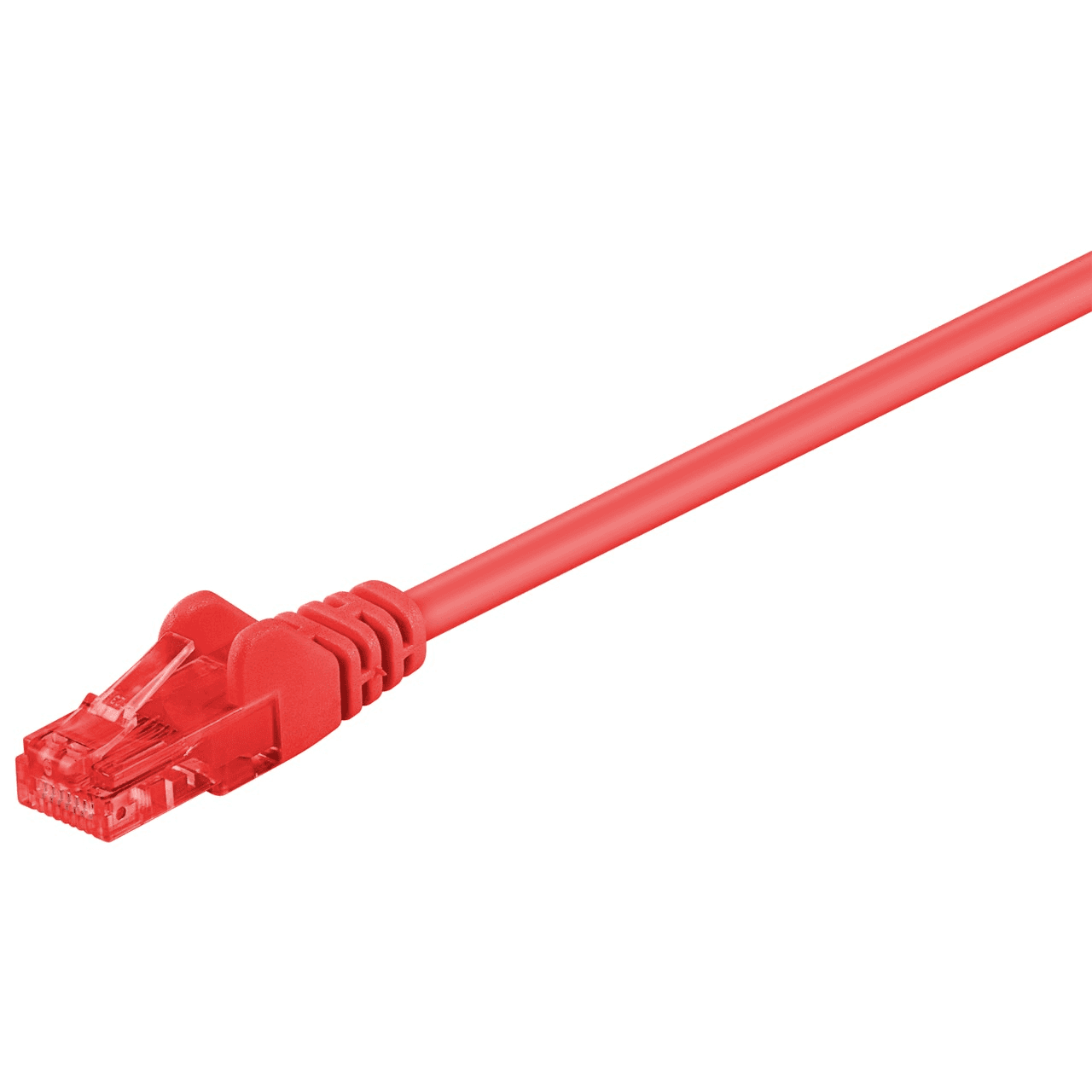 Kábel LAN Patchcord CAT 6 U/UTP červený 2m