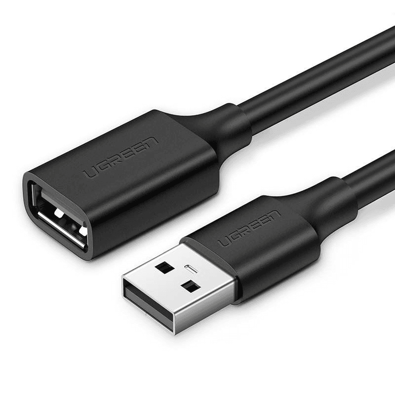 Ugreen 10316 USB kábel 2 m USB 2.0 USB A Čierna