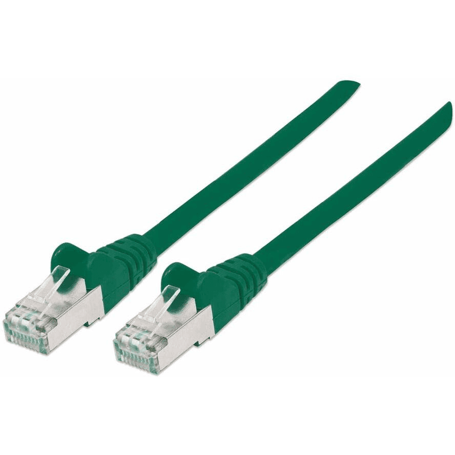 Intellinet 740593 sieťový kábel Zelená 0,25 m Cat7 S/FTP (S-STP)
