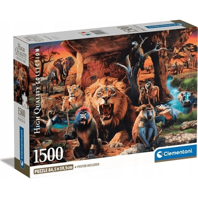 Clementoni 1500 pcs. CB HQC The Tribal Society