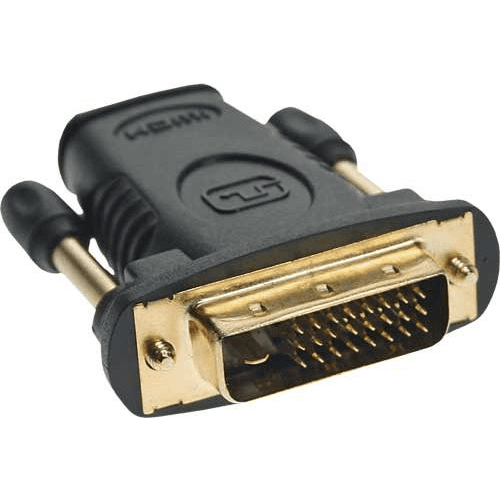 InLine 17660P káblová redukcia DVI-D HDMI A Čierna