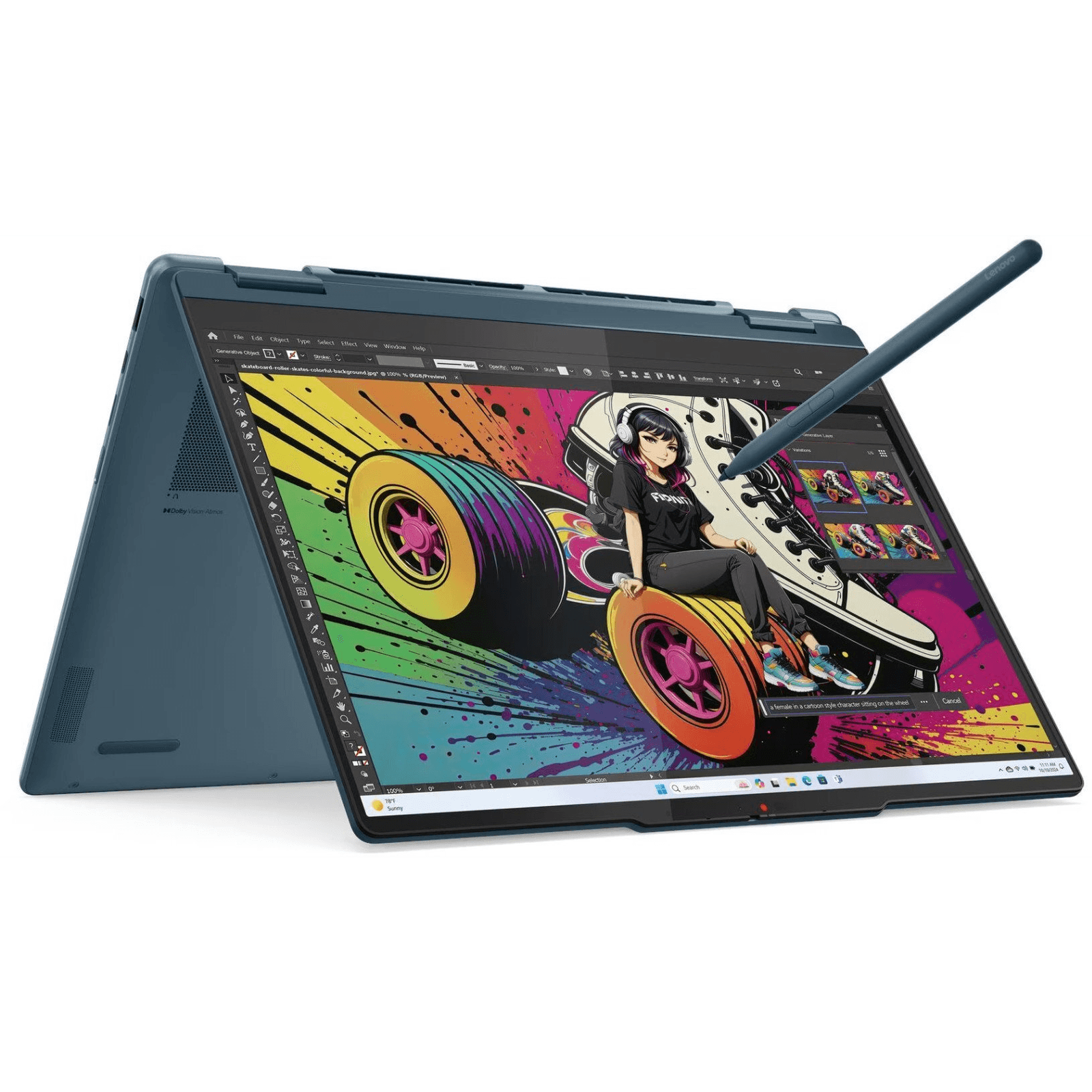 Notebook 2v1 Lenovo Yoga 7 14AKP10 Ryzen AI 5 340 Dotykový 14" 16GB