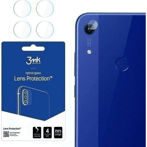 Hybridné sklo 3MK pre Honor 8A, 4 ks
