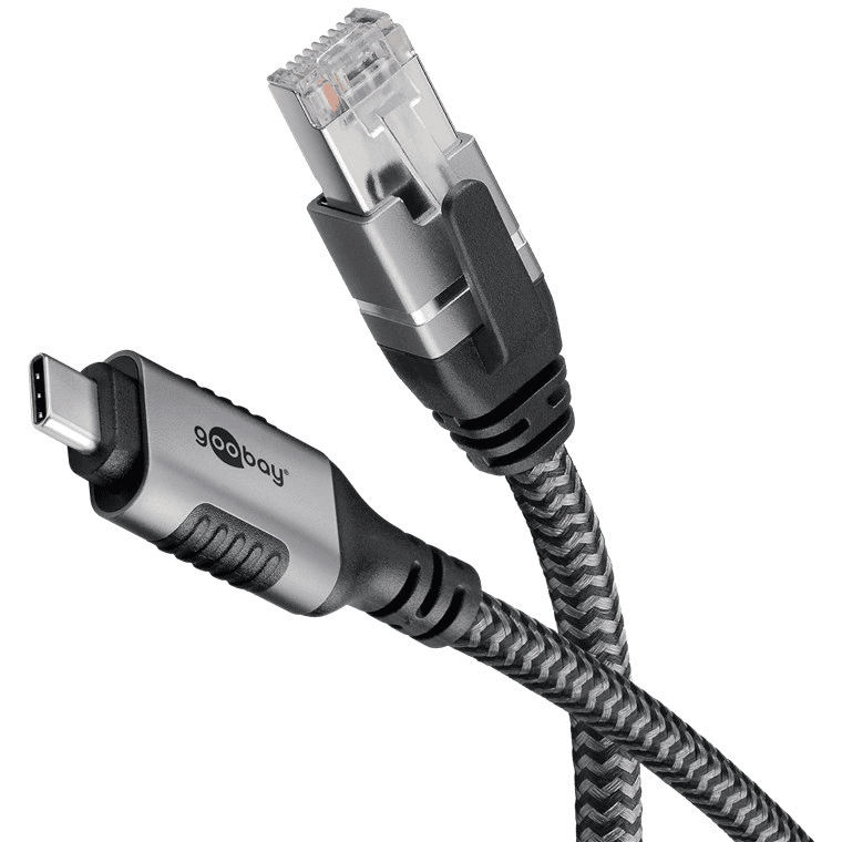 Kábel so vstavanou sieťovou kartou ethernet RJ45 / USB-C 3.1 1Gbit/s 3m