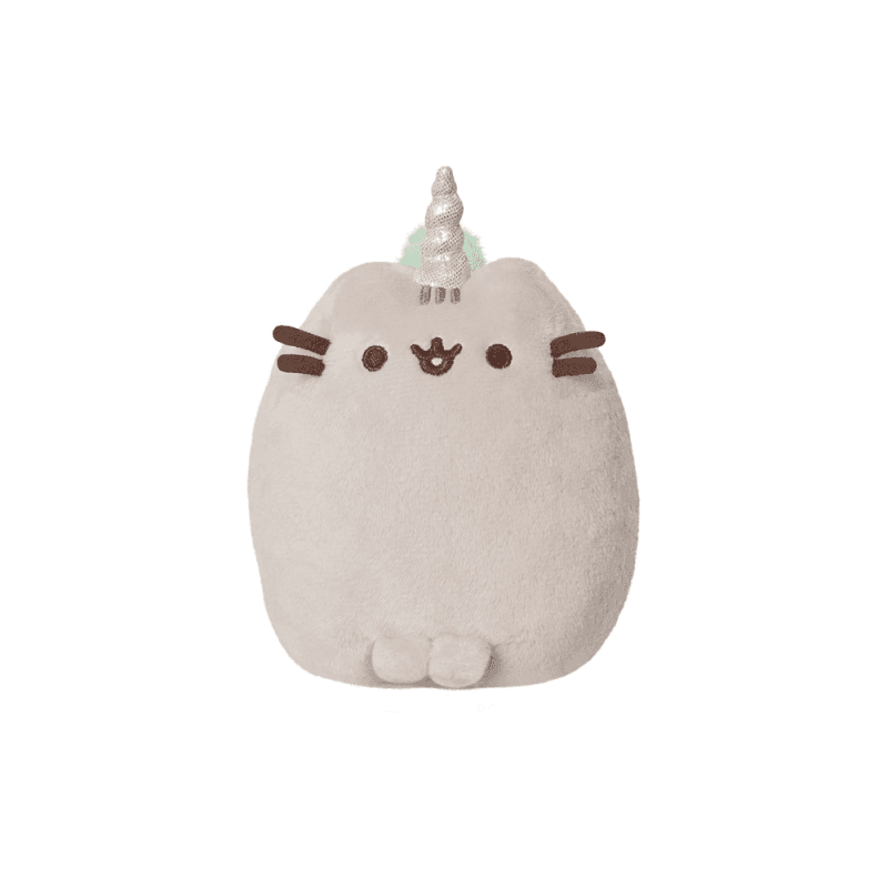 PUSHEEN jednorožec s dúhovou hrivou a chvostom 13cm