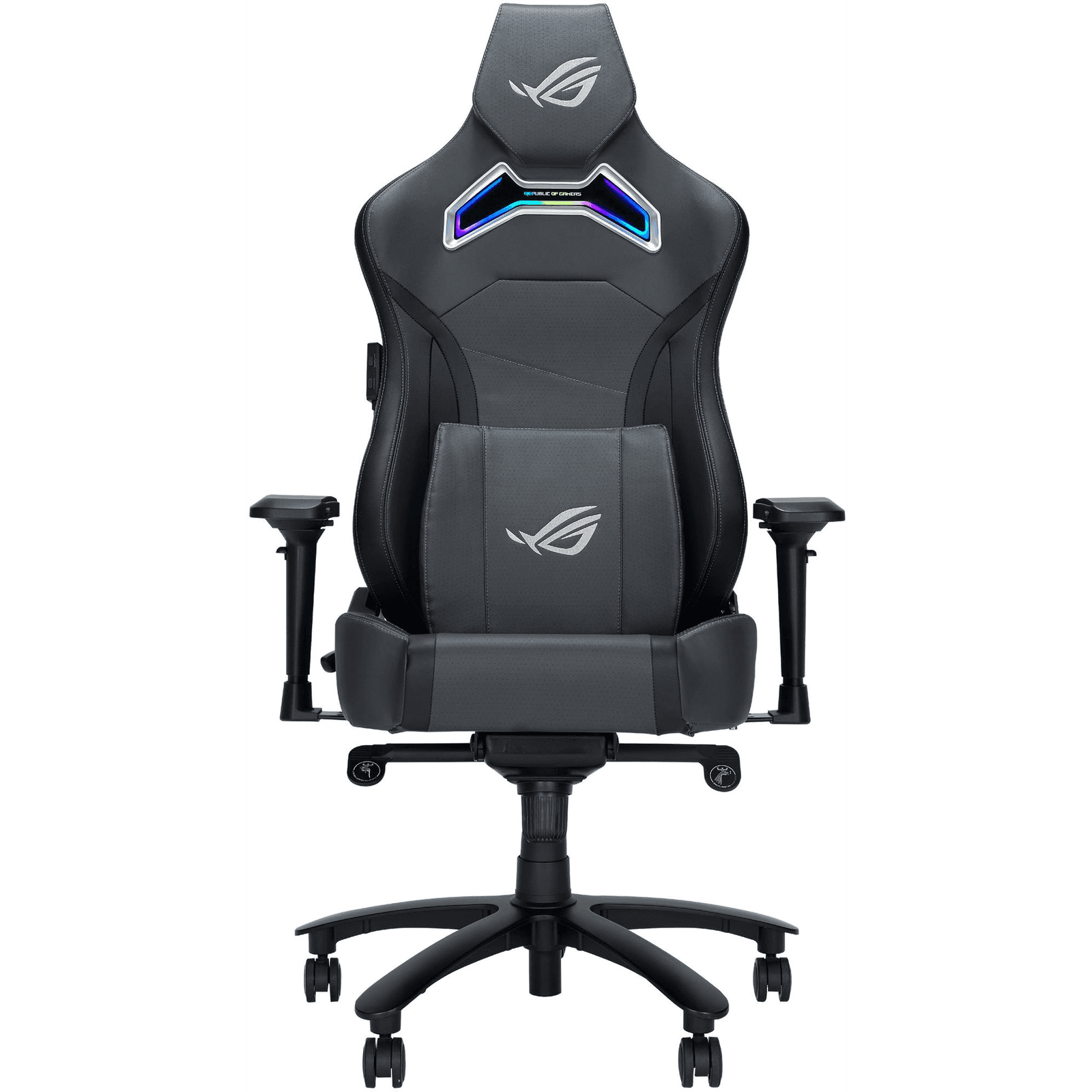 ASUS ROG Chariot X Univerzálna herná stolička Čalúnené sedadlo s výplňou Šedá
