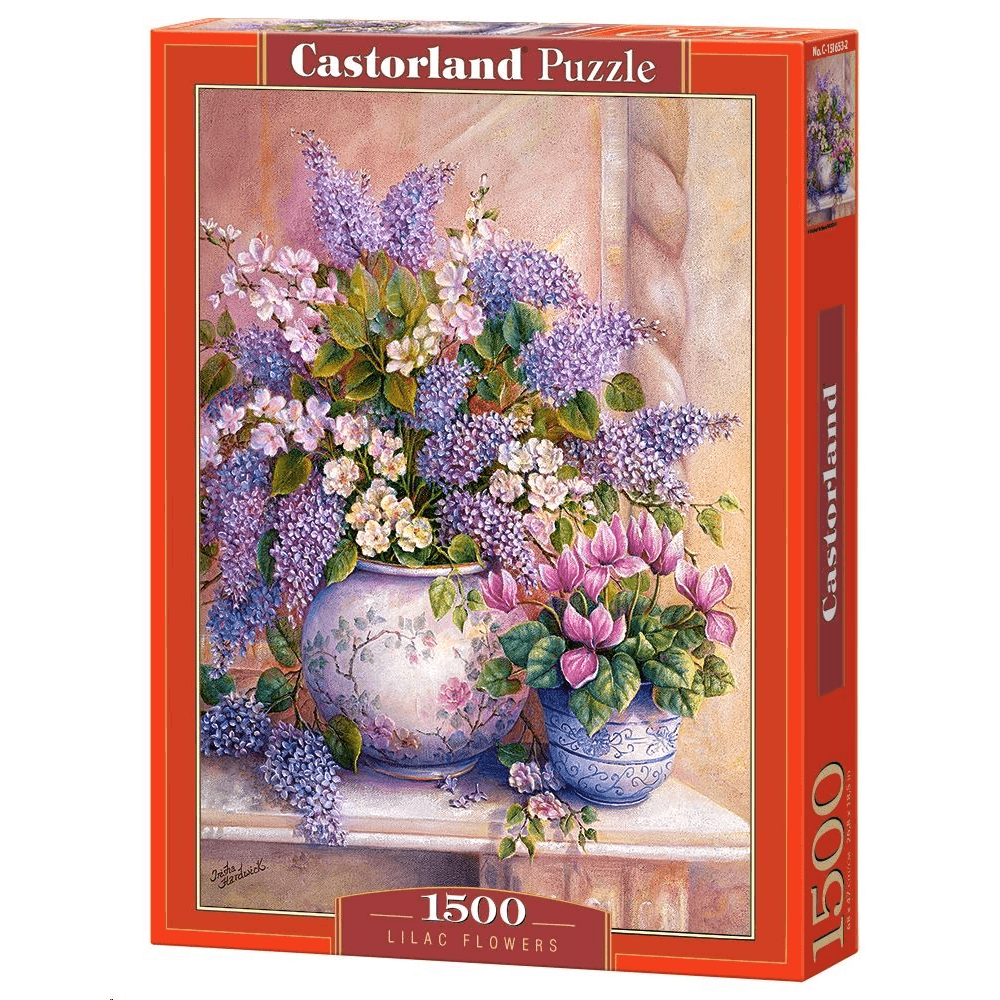Castorland Lilac Flowers - 1500 pcs Puzzle 1500 kusov Flóra