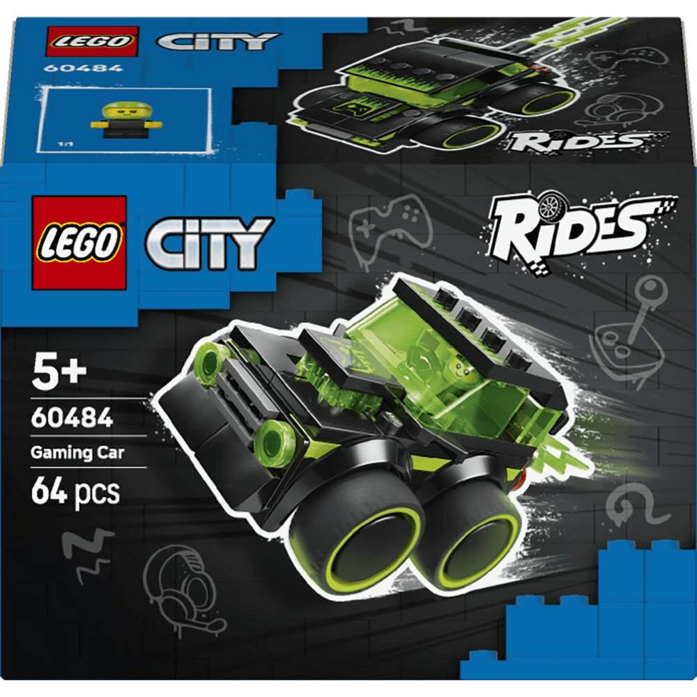 LEGO City 60484 Herné pretekárske auto
