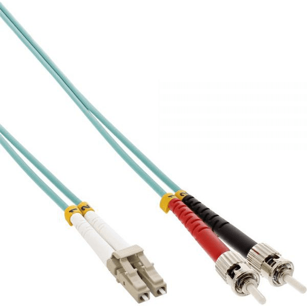 InLine 88503O InfiniBand a kábel z optických vlákien 3 m Tyrkysová, Modrá farba vody