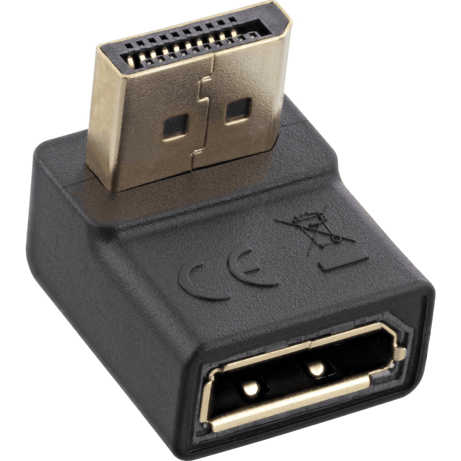 InLine 17199U káblová redukcia DisplayPort Čierna