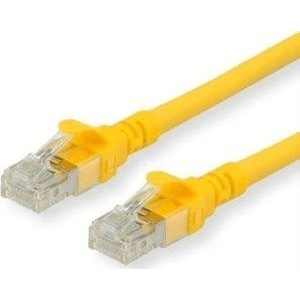Patch kábel Roline U/UTP 6a RJ45 / RJ45 1,5 m žltý