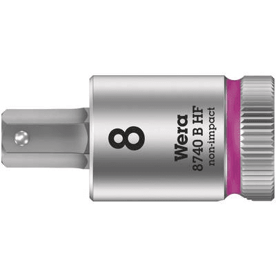 NÁSTRČNÁ KLÁVESNICA 3/8'' 8740 HEX HF 8,0x38,5mm WERA