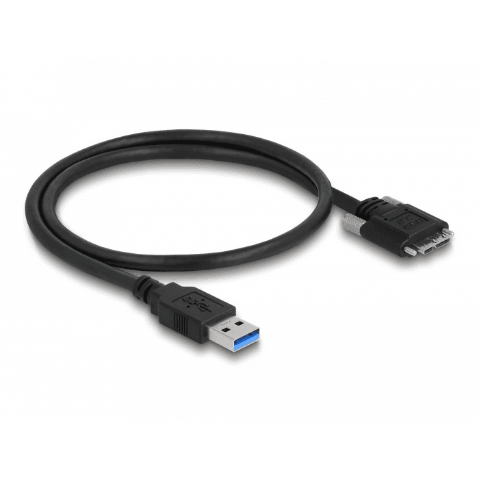 Kábel Delock USB - USB 3.1 typ C 0,5 m čierny