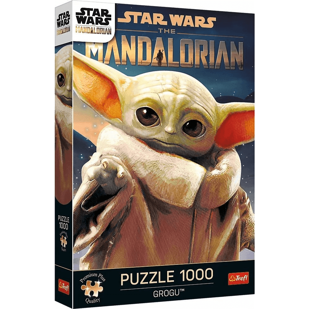 Trefl Premium Plus Quality Star Wars Grogu Puzzle 1000 kusov Televízia / filmy